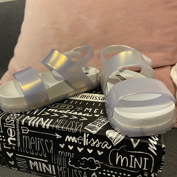 Mini Melissa Toddler Sandals Size 7 - Picture 2 of 4